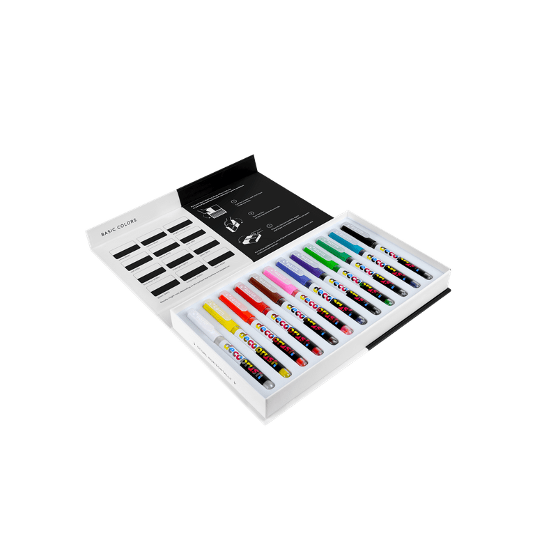 Karin - Decobrush - Pigment Marker - Pastel Colours Collection - 12 Pencils  New