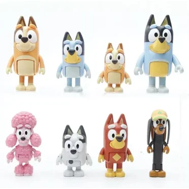 Bluey’s Family And Friends 8 Pack 2.5 Inch Action Figures - NEW No Box