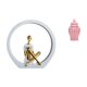 thumbnail image 1 of Figura De Cerámica Abstracta, Estatua De Mujer, Centro De Mesa, Dormitorio, Regalo Para Lectores, Estantería, Escultura De Granja, Tapa De Jarrón, Arreglo Floral, Adorno, Exhibición, 1 of 8