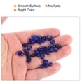 thumbnail image 5 of Uxcell 200g/0.44lb 5-7mm Glass Stones Pebbles Decor for Vase Filler Aquarium, Navy Blue, 5 of 6