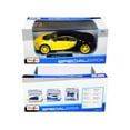 thumbnail image 3 of Bugatti Chiron Yellow and Black 1/24 Diecast Model Car by Maisto, 3 of 3