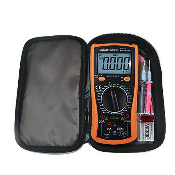 Bolsa de herramientas de reparación Bolsa de estuche blando de almacenamiento de multímetro digital de tela Oxford Likrtyny Para estrenar