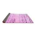 thumbnail image 2 of Ahgly Company Indoor Square Solid Pink Modern Area Rugs, 6' Square, 2 of 4
