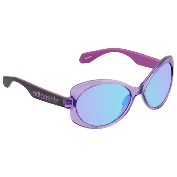 Adidas Originals Violet Gradient/Mirror Butterfly Ladies Sunglasses OR0020 78Z 56