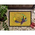 thumbnail image 3 of Carolines Treasures 8577JMAT 24 x 36 In. Tropical Fish on Mustard Indoor or Outdoor Mat, 3 of 4