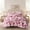 Mauve, variant on Regency Heights Queen Comforter Sets, 10 Pieces Reversible Floral Bedding Sets, Cozy Botanical Flowers Seersucker Comforter Bed Set with Decor Pillow, Mauve