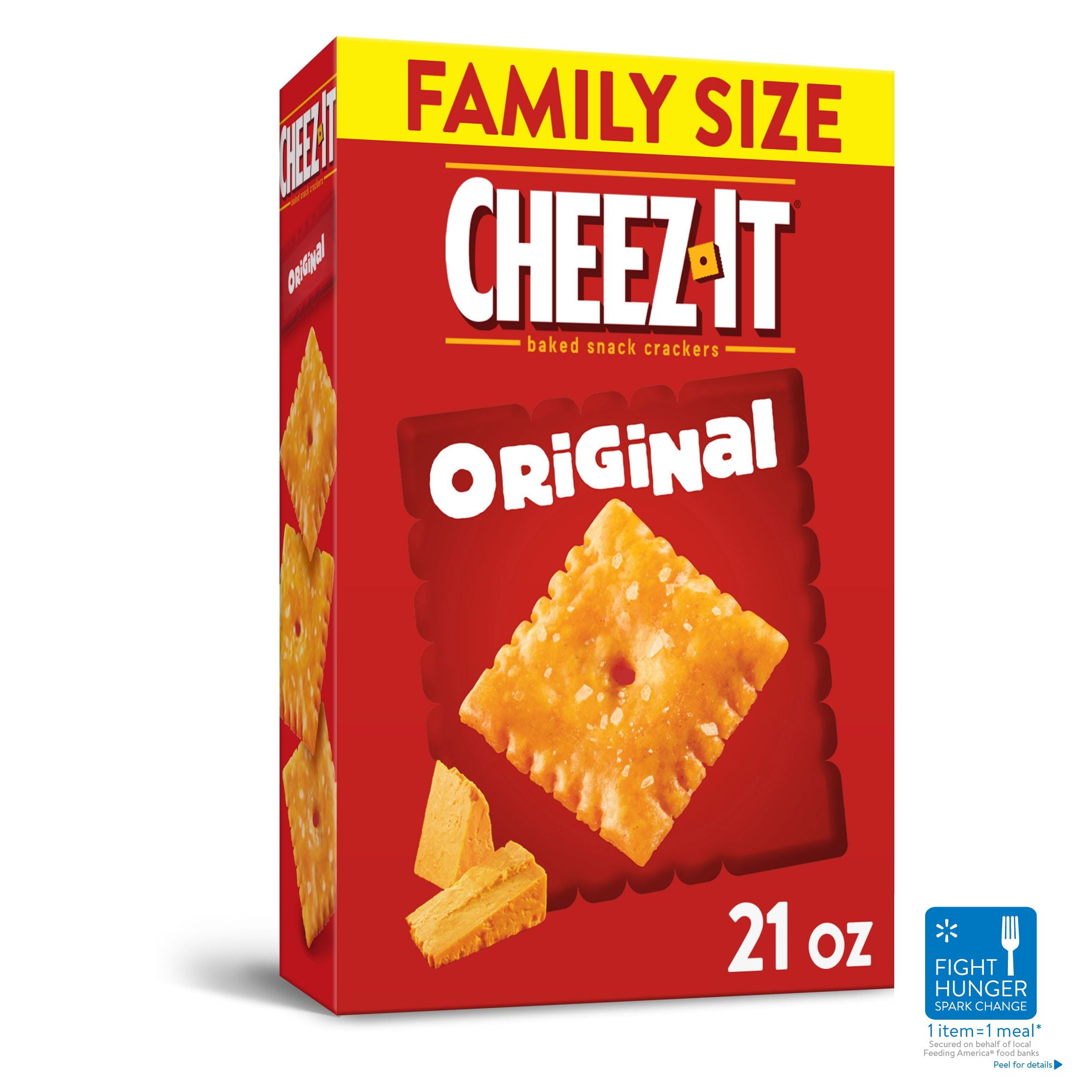 Cheez-It Original Baked Cheese Crackers, 21 oz