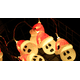 thumbnail image 2 of Guirnalda de Luces de Halloween, Guirnalda de Luces de Calabaza de Halloween, 1,5 M, 10 Luces de Guirnalda de Calabaza, decoración de Halloween, para Fiesta de Halloween/Navidad(C) Rojo Verde, 2 of 5