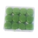 thumbnail image 3 of Tapones para los oídos con cancelación de ruido, ligeros, impermeables, reutilizables, para estudiar, dormir, viajar, concierto, 12 Uds. verde, 3 of 9
