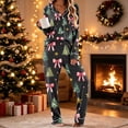 thumbnail image 4 of Vetsdori Womens Christmas Pajamas Sets Button up Pockets Sleepwear 2 Pieces PJS Long Sleeve with Pants Collared,Gifts Pj Sets Homewear for Ladies Winter, 4 of 6