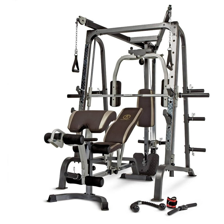 Marcy Deluxe Diamond Elite Smith Cage Home Gym | MD-9010G