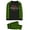 B, variant on Christmas Matching Pajama Set for Men Family Pajamas for Daddy - Long Sleeve Two Piece Sets for Men Family Clothes Pajamas
