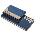 thumbnail image 2 of Allytechgroup Case for Samsung Galaxy S22, [RFID Blocking] 2-in-1 Detachable Magnetic Wallet Case [Compatible with MagSafe] Stand Slim PU Leather TPU Cover with Credit Card Slots/Cash Slot, Darkblue, 2 of 13