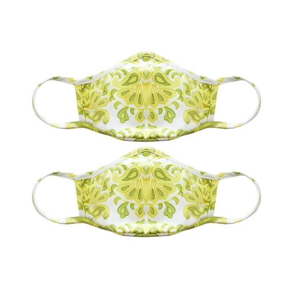 PQ Swim Set of 2 Cloth Face Masks, O/S