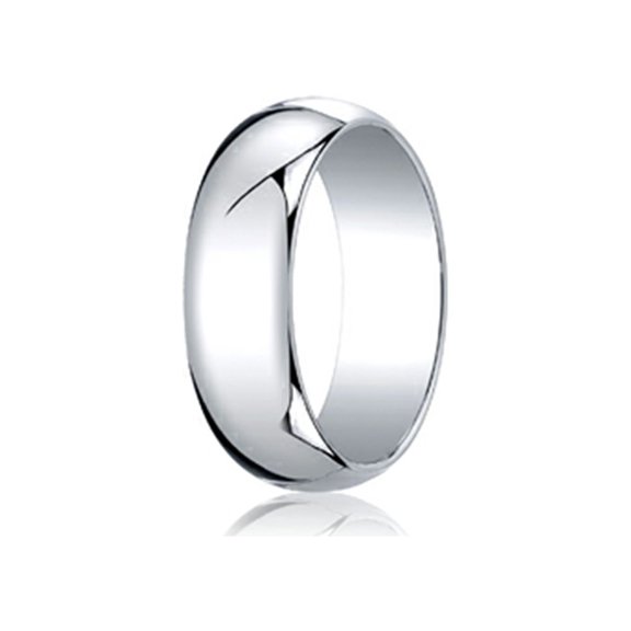 Benchmark� 14k Gold 7.0mm Traditional Dome Oval Ring