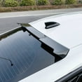 thumbnail image 3 of Ikon Motorsports Rear Roof Window Spoiler Wing Compatible With 2022-2026 Honda Civic Hatchback & Type R, ABS Plastic IKON Style Carbon Fiber Print, 3 of 7