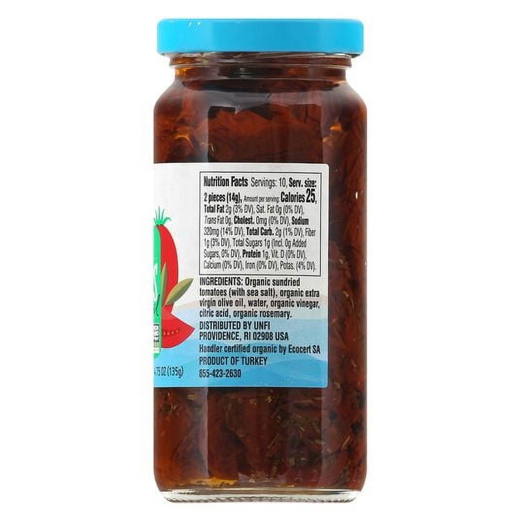 Mediterranean Organics Sundried Tomatoes in Olive Oil, Organic-12 x 7.85 oz