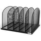 thumbnail image 1 of Organizador de escritorio Safco Onyx con 5 compartimentos verticales, 1 of 6