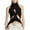 C-Black741, variant on DHFJKG Women's Knitted Tank Top High Neck Sexy Hallow Out Sleeveless Solid Color Crop Tops Night Out Clothes Stylish Cami Shirt