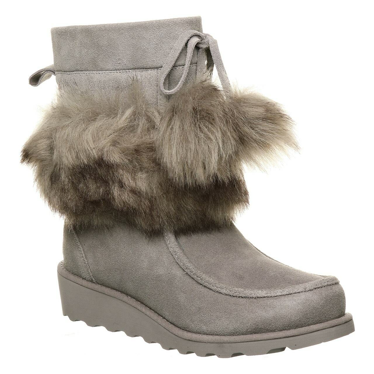 bearpaw molly peep toe bootie