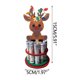 thumbnail image 2 of Harliver - Portamonedas navideño de madera para regalar dinero en efectivo, con 10 agujeros, divertido árbol de dinero navideño, decoración de mesa (estilo variado), 2 of 6