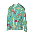 thumbnail image 2 of Easygdp Mushrooms Lightweight Long Sleeve Sun Shirt Sports long-Sleeved Sun Protective Clothing, Quick Drying Breathable - Small, 2 of 9