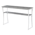 thumbnail image 3 of Convenience Concepts X-Calibur Table Console, Fini Bois Gris Bois Flotté, 3 of 4