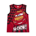 thumbnail image 4 of Disney Cars Lightning McQueen T-Shirt, Tank Top & Shorts (Boys), 3 Piece Set, Sizes 2T-8, 4 of 7