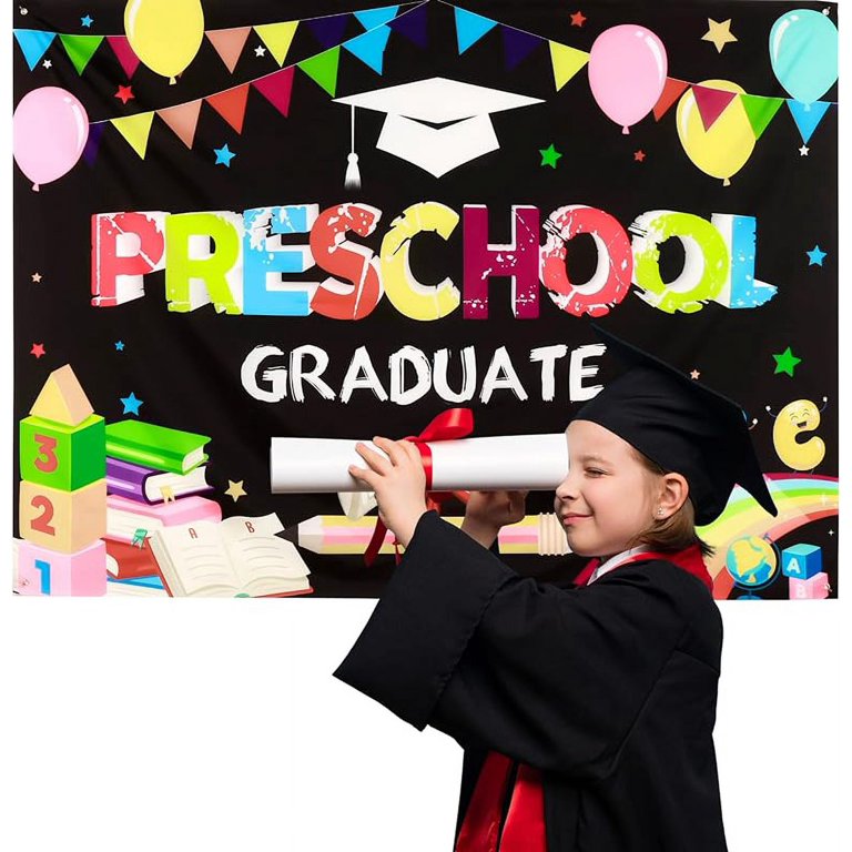 Pre Kindergarten Graduation Backgrounds Preschool Graduation SVG