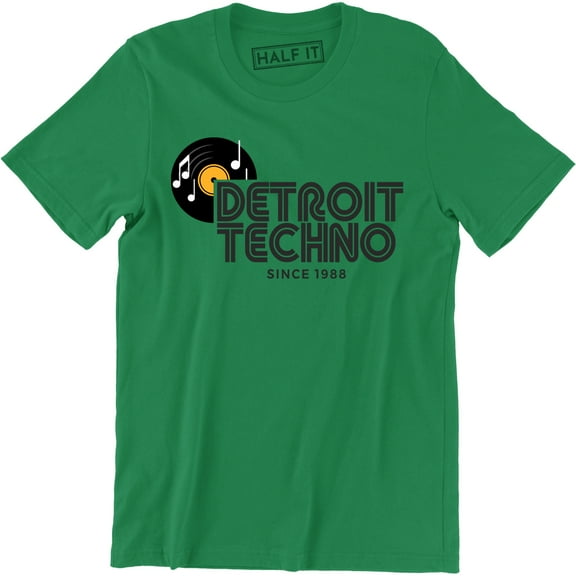 Detroit Techno Since 1988 Militia EDM Underground Resistance House Music Men T-Shirt