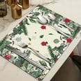 thumbnail image 2 of WEGFTDUOP Christmas Placemat Table Mat Christmas Home Living Room Decoration Placemat, 2 of 6