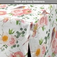 thumbnail image 4 of Bird Dog Crate Cover, Print of Rose Floral Romantic Feminine Spring Pastel Tone Forest Elements, Easy to Use Pet Kennel Cover Small Dogs Puppies Kittens, 7 Sizes, White and Multicolor, by Ambesonne, 4 of 6
