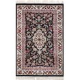 thumbnail image 3 of eCarpetGallery Hand Knotted Black Silk Rug 3'1" X 5'0", 3 of 3