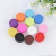 thumbnail image 1 of 200pcs 30mm Plastic Bottle Caps, Kids' Craft Equipment, Colorful Container Lids for DIY Intelligence Development hwy, 1 of 2