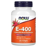 NOW Foods - Vitamin-E 400 IU - 100 Softgels