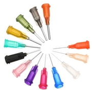 60pcs Glue Dispenser Needles Glue Blunt Tips Assorted Glue Bottle Needles(13G- )