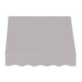 thumbnail image 2 of Awntech 3.375 ft Dallas Retro Fixed Awning Acrylic Fabric, Gray, 2 of 2