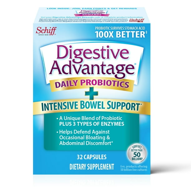 Digestive Advantage IBS Probiotics For Digestive Health & Intensive