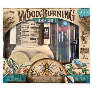 Wood Burning Tip Sets, Woodburning Tool Kit Brass Wood Burning Tip, For  Woodburning Leather Burning Soldering DIY Leather DIY 