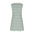 thumbnail image 4 of Ovzne Robes d'Été pour Femmes 2025 Robe de Plage Printemps et Été Vacances Bouton Col en V Robe à Bretelles Robe de Printemps Liquidation, 4 of 5
