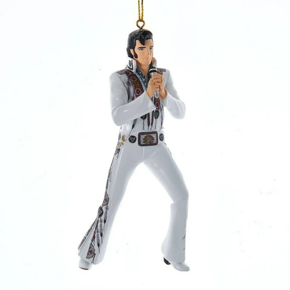 Kurt Adler Elvis Presley Old Indian Jumpsuit Christmas Ornament