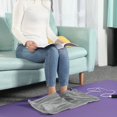 thumbnail image 4 of PEACNNG Foot Warmer Electric Heating Foot Warmer Oversized Foot Pad Suitable For Bed  Office  Under The Desk  Graphene Foot Warmer For Office Home Intelligent Constant Temperature USB Hea, 4 of 6