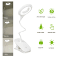 thumbnail image 4 of Lámpara Flexible De Escritorio Con Clip Recargable Ajustable Estructura Xtellar Blanco, 4 of 4