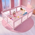 thumbnail image 1 of Parque infantil Jaobeem Pink, grande, 74 x 50 cm, para interiores y exteriores, 1 of 7