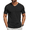 Black, variant on Men's T Shirts Short Sleeve Classic V Neck T-Shirt Casual Summer Basic Tee Shirt