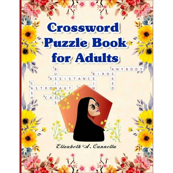 Crossword Puzzle Book for Adults: BEST PUZZLE BOOK for Adults (Paperback)