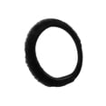 thumbnail image 1 of Feltree Large Plush Inner No Ring Winter Car Steering Wheel Cover Warm Avoid Slip Wear Boycott Handlebar Cover Round D-type, 1 of 7