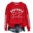 thumbnail image 2 of Heisall Women's Autumn Winter Sweatshirts Long Sleeve Loose Hoodless Rugby Print Fashion Casual 2025 New Design, 2 of 4