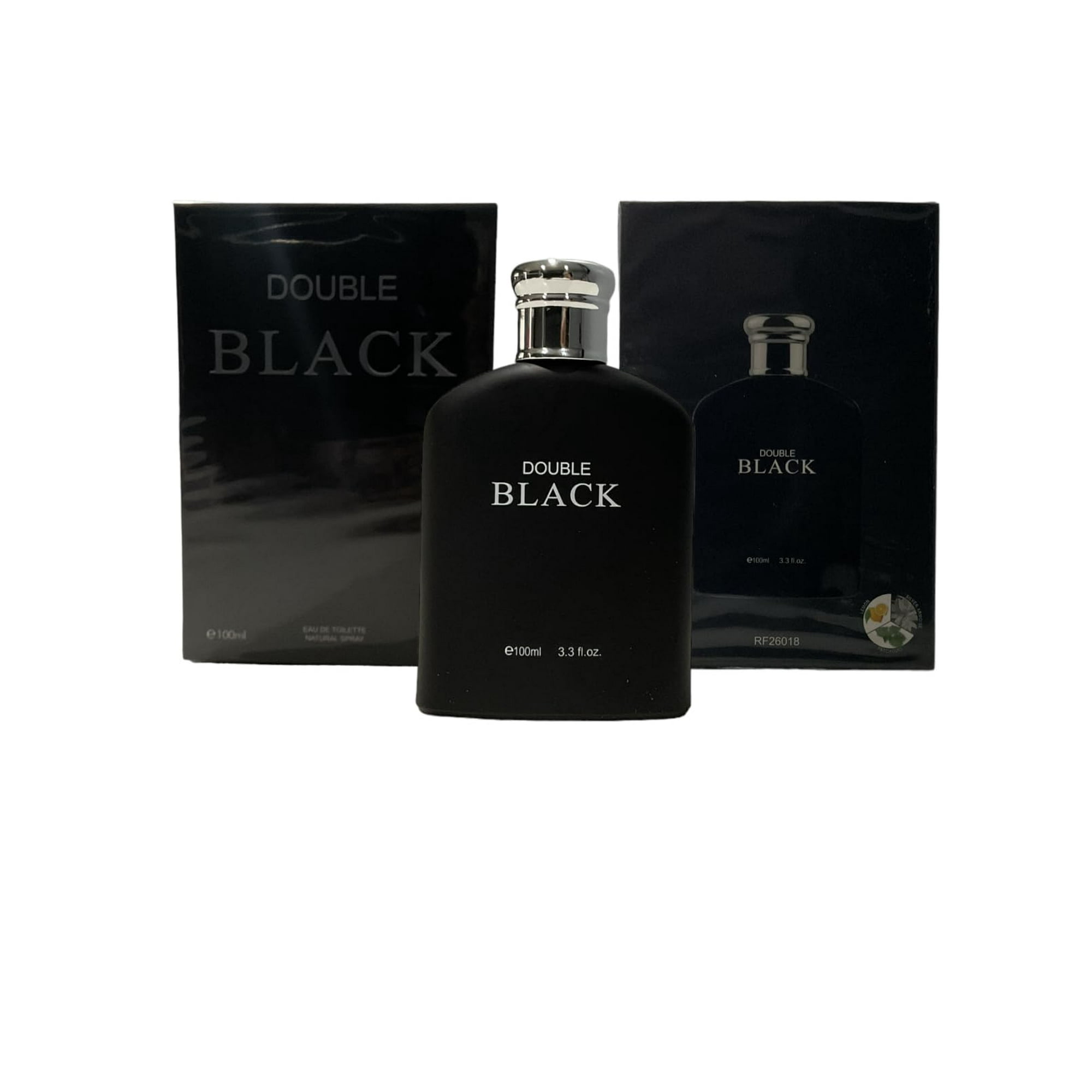 Royal Fragrance Long Lasting Double Black Mens Eau de Toilette