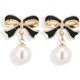 thumbnail image 2 of Xihbxyly Pendientes de Perlas, Elegante Diseño Colgante Dorado, Detalles de Circonitas de Calidad Aaa+, Elegantes Joyas de Boda, para Uso Diario, Perfectos para Novias, Un Regalo Exquisito., 2 of 6